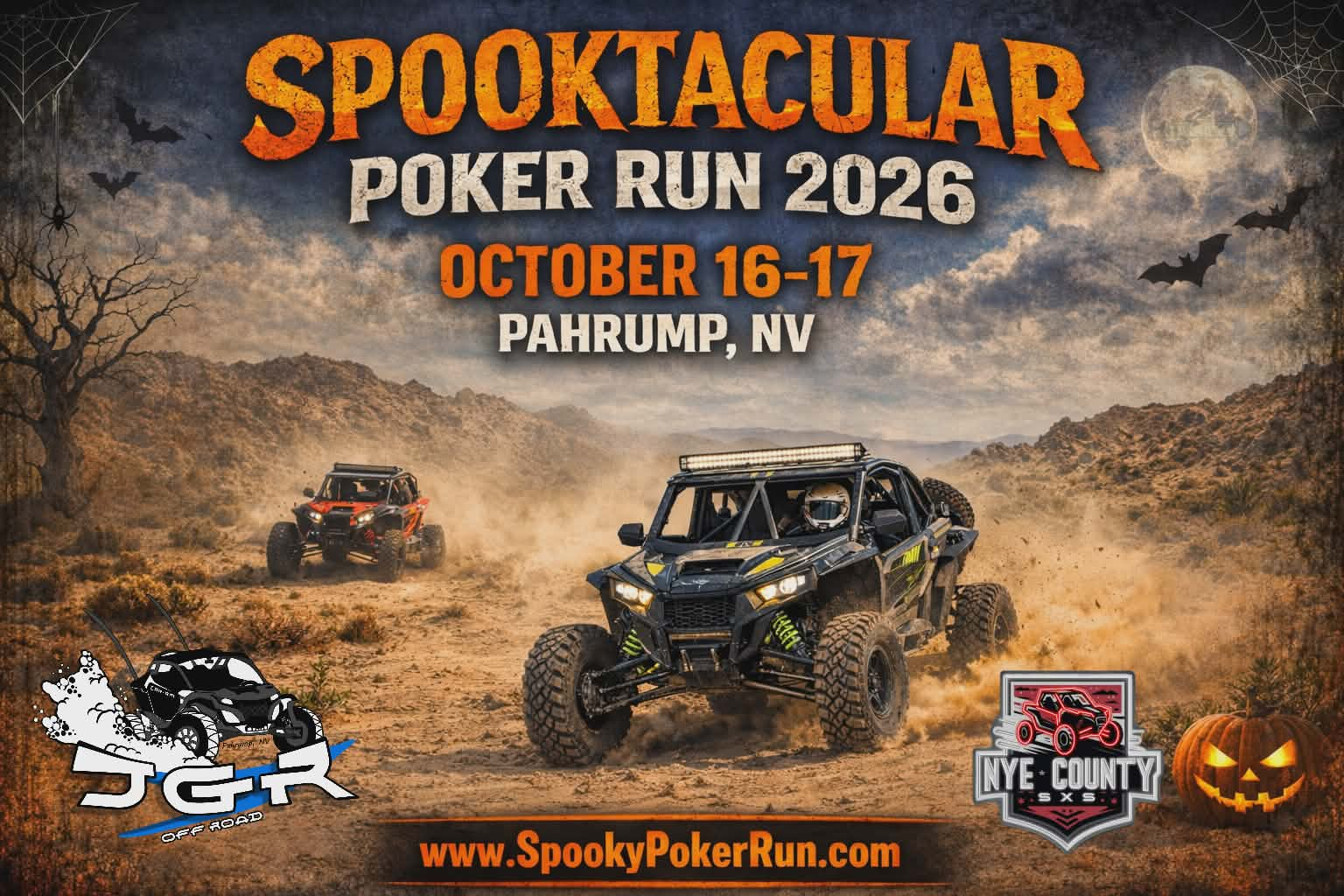 Spooktacular Poker Run logo